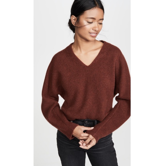 Vince Sweaters - Vince V Neck Cashmere Dolman Sweater